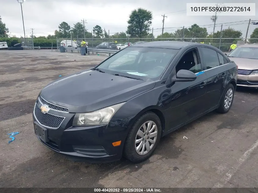 2011 Chevrolet Cruze 1Lt VIN: 1G1PF5S9XB7272614 Lot: 40420252