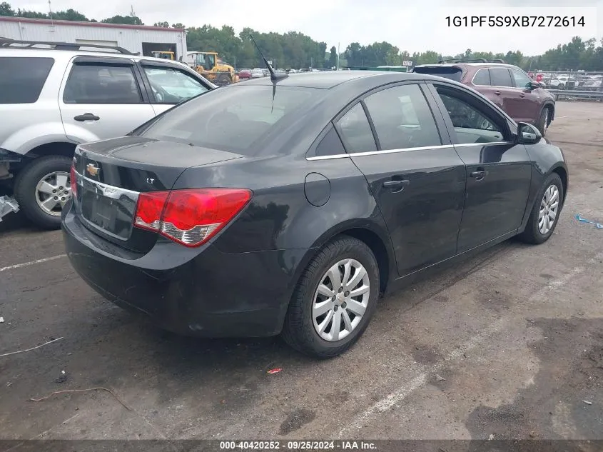 2011 Chevrolet Cruze 1Lt VIN: 1G1PF5S9XB7272614 Lot: 40420252