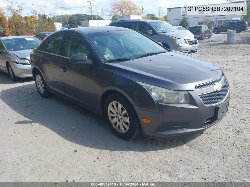 1G1PC5SH3B7207104 2011 Chevrolet Cruze Ls