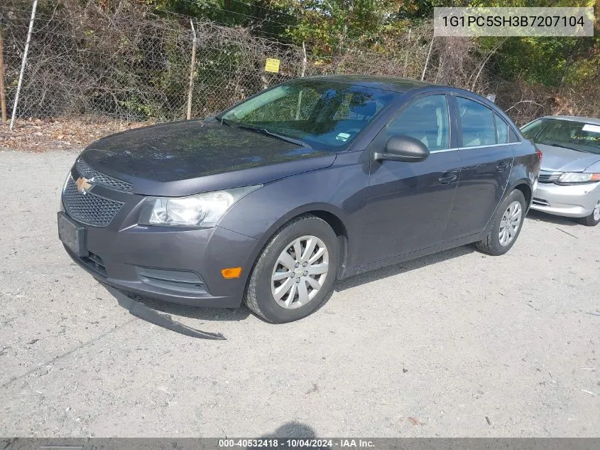 1G1PC5SH3B7207104 2011 Chevrolet Cruze Ls