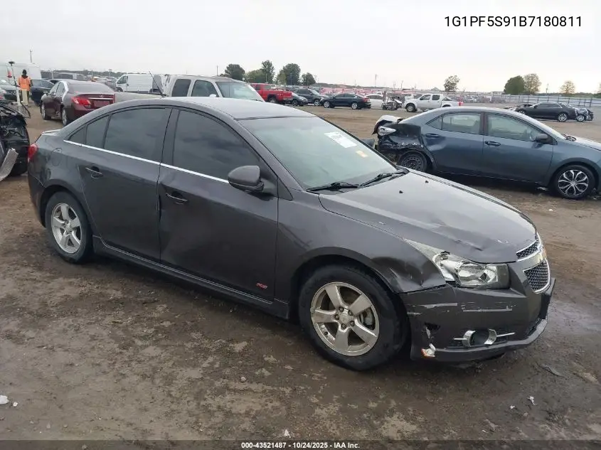 1G1PF5S91B7180811 2011 Chevrolet Cruze 1Lt