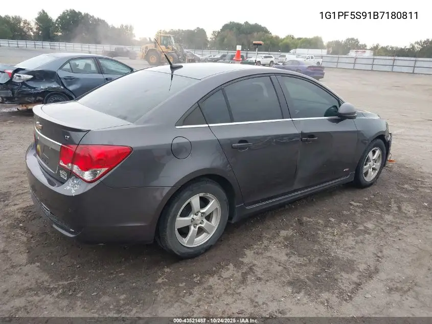 1G1PF5S91B7180811 2011 Chevrolet Cruze 1Lt