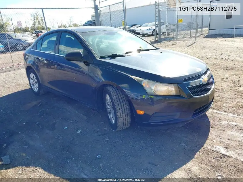 1G1PC5SH2B7112775 2011 Chevrolet Cruze Ls