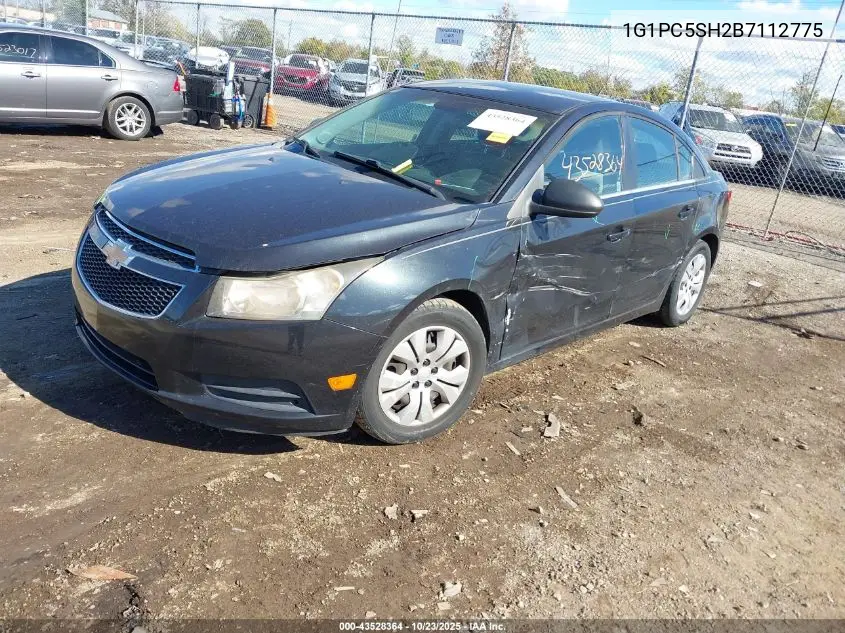 1G1PC5SH2B7112775 2011 Chevrolet Cruze Ls