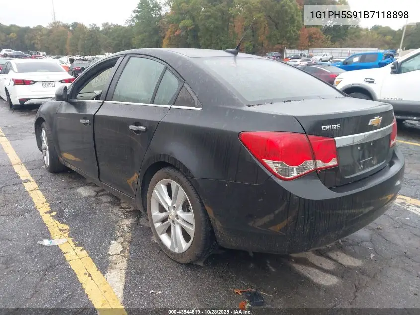 1G1PH5S91B7118898 2011 Chevrolet Cruze Ltz