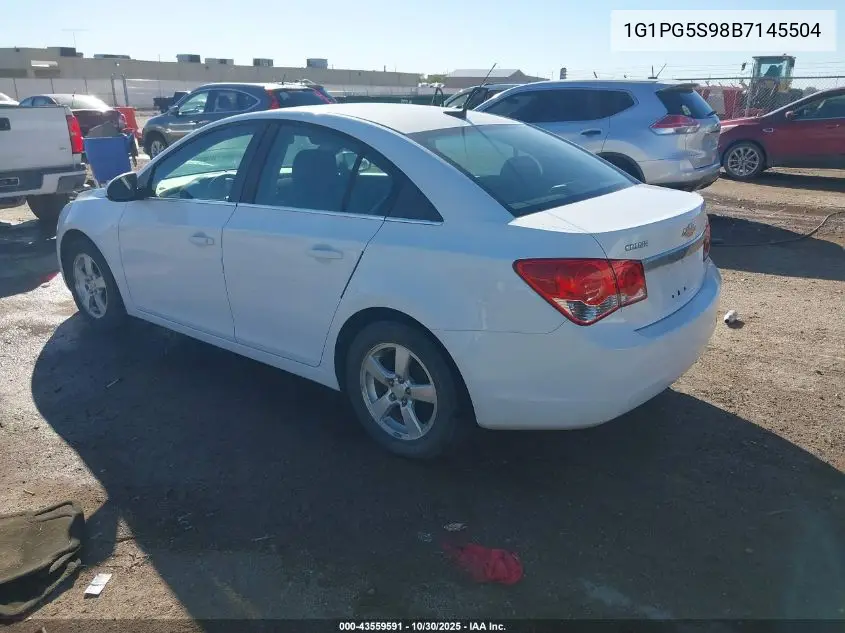 1G1PG5S98B7145504 2011 Chevrolet Cruze 2Lt