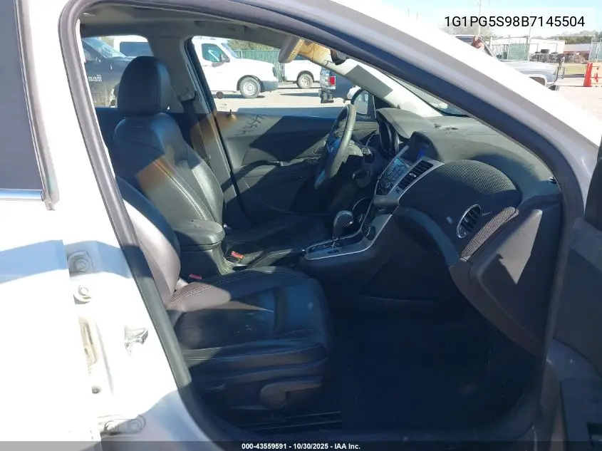 1G1PG5S98B7145504 2011 Chevrolet Cruze 2Lt