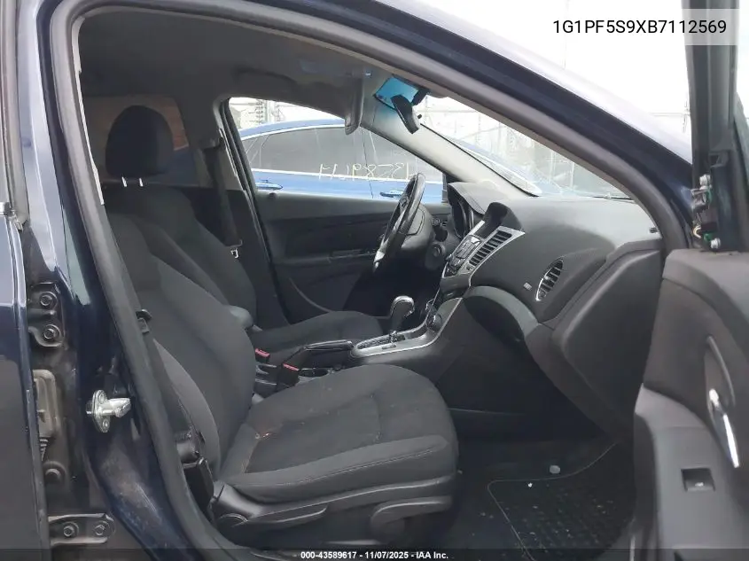 1G1PF5S9XB7112569 2011 Chevrolet Cruze 1Lt