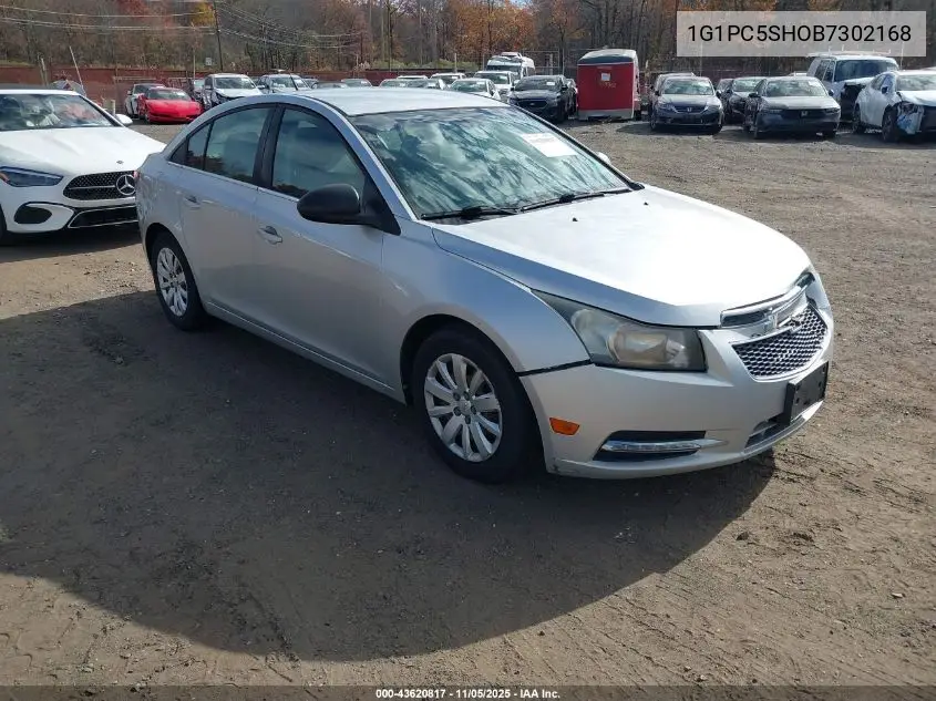 1G1PC5SHOB7302168 2011 Chevrolet Cruze Ls