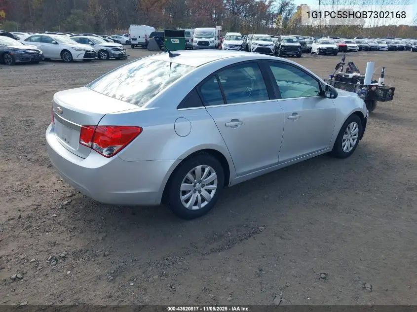 1G1PC5SHOB7302168 2011 Chevrolet Cruze Ls