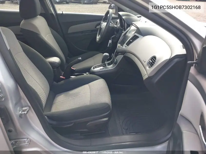 1G1PC5SHOB7302168 2011 Chevrolet Cruze Ls