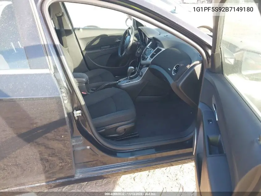 1G1PF5S92B7149180 2011 Chevrolet Cruze 1Lt