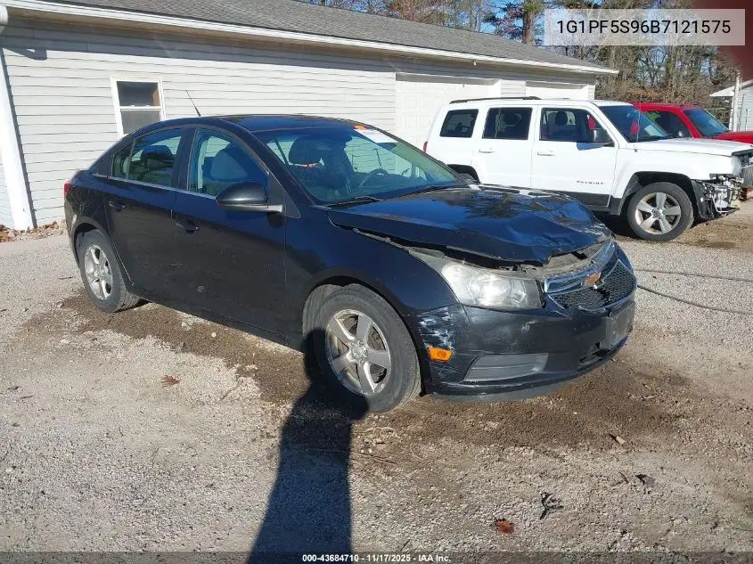 1G1PF5S96B7121575 2011 Chevrolet Cruze 1Lt