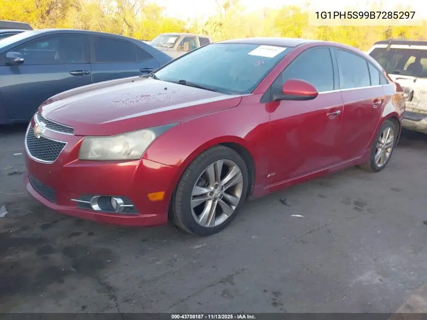 1G1PH5S99B7285297 2011 Chevrolet Cruze Ltz