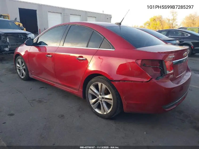 1G1PH5S99B7285297 2011 Chevrolet Cruze Ltz
