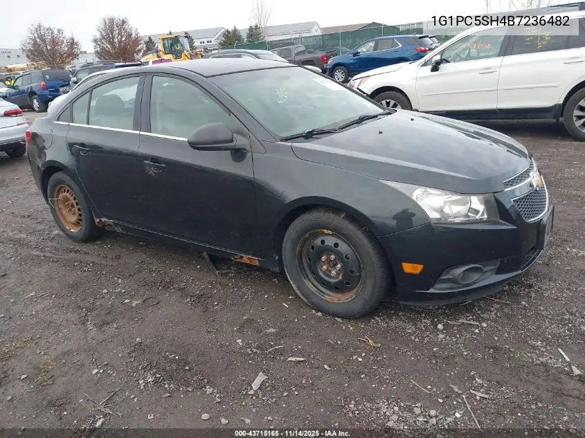 1G1PC5SH4B7236482 2011 Chevrolet Cruze Ls
