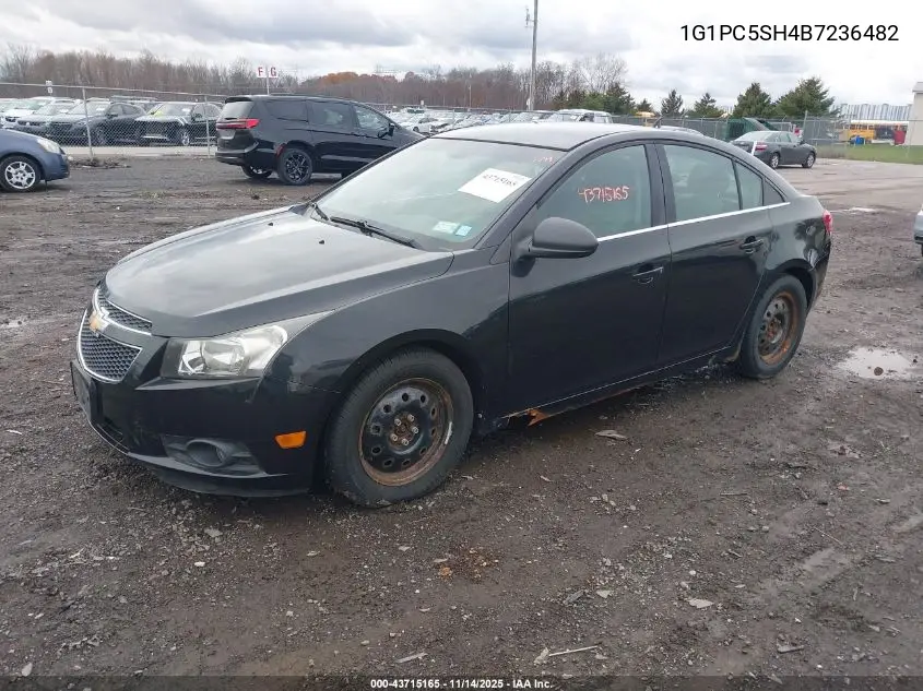 1G1PC5SH4B7236482 2011 Chevrolet Cruze Ls