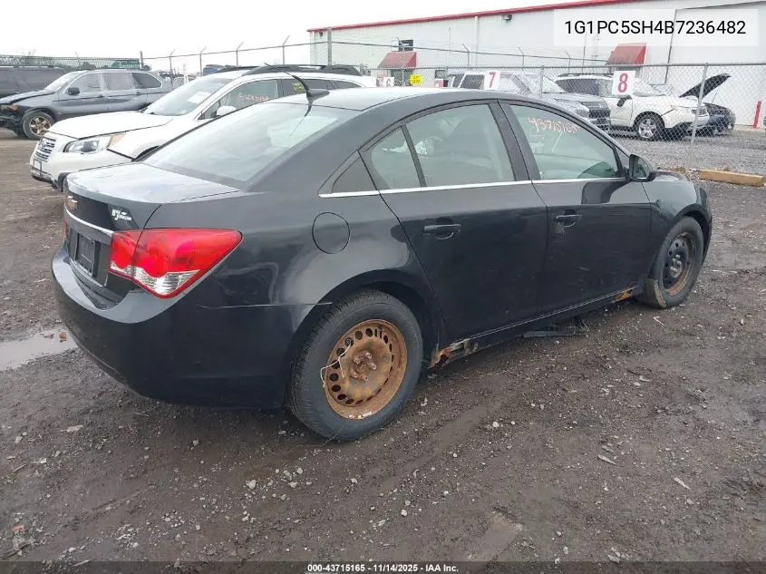1G1PC5SH4B7236482 2011 Chevrolet Cruze Ls