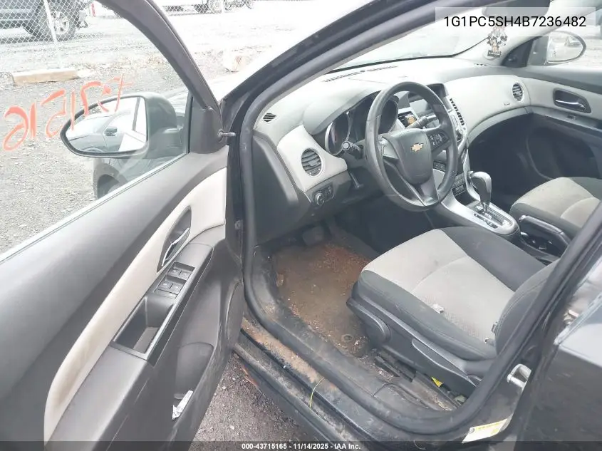1G1PC5SH4B7236482 2011 Chevrolet Cruze Ls