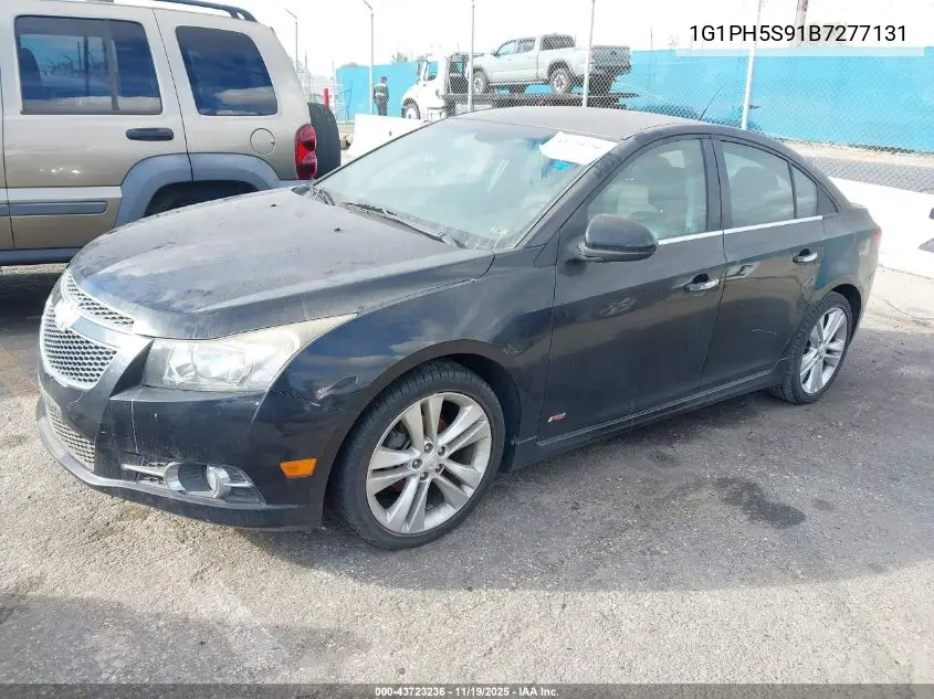 1G1PH5S91B7277131 2011 Chevrolet Cruze Ltz