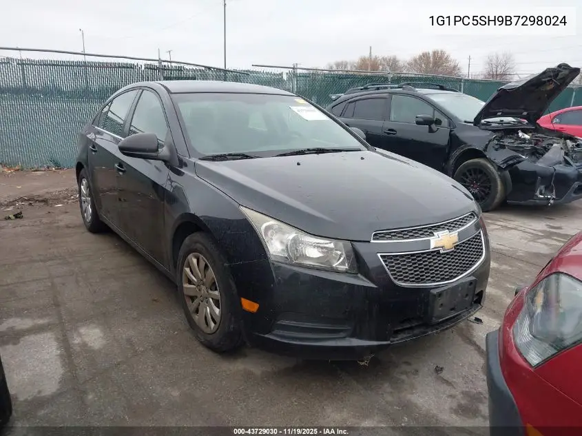 1G1PC5SH9B7298024 2011 Chevrolet Cruze Ls