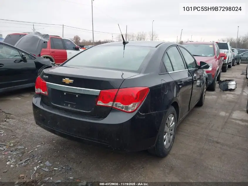 1G1PC5SH9B7298024 2011 Chevrolet Cruze Ls