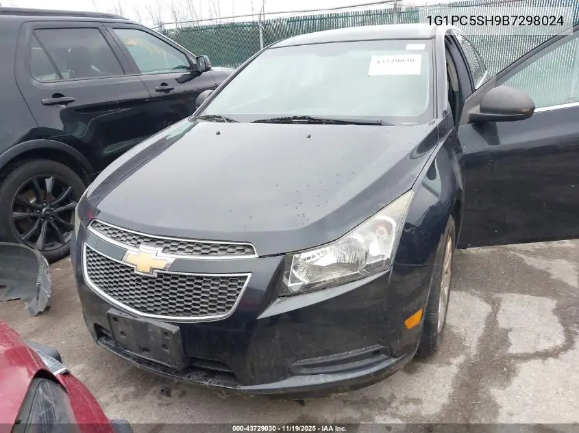 1G1PC5SH9B7298024 2011 Chevrolet Cruze Ls