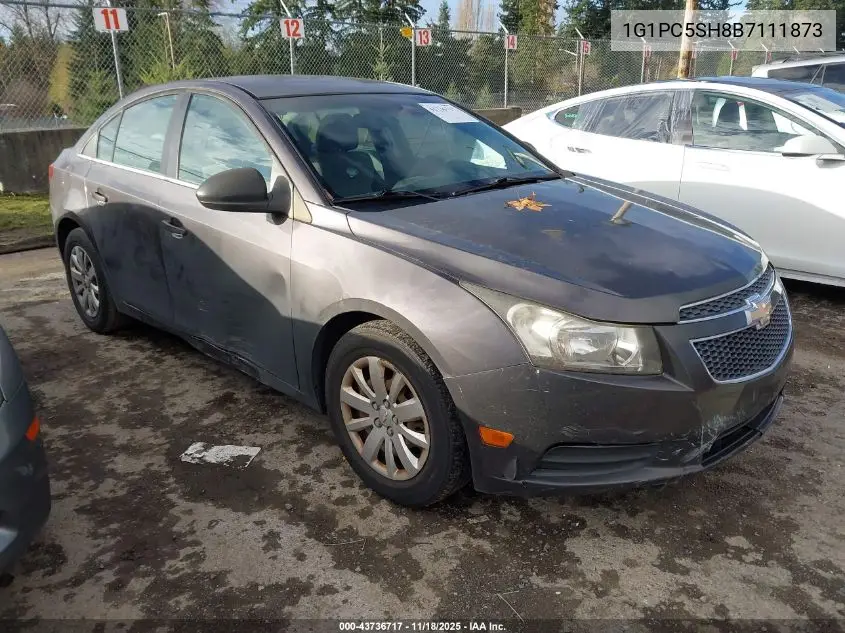1G1PC5SH8B7111873 2011 Chevrolet Cruze Ls
