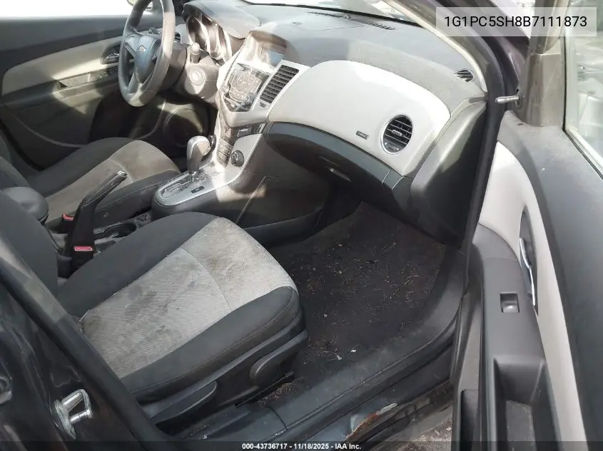 1G1PC5SH8B7111873 2011 Chevrolet Cruze Ls