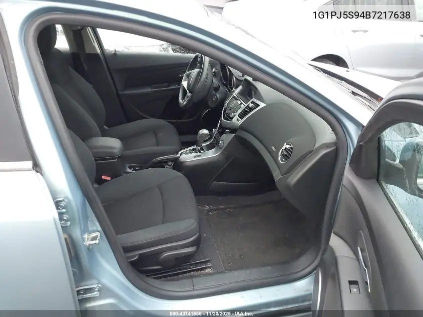 1G1PJ5S94B7217638 2011 Chevrolet Cruze Eco