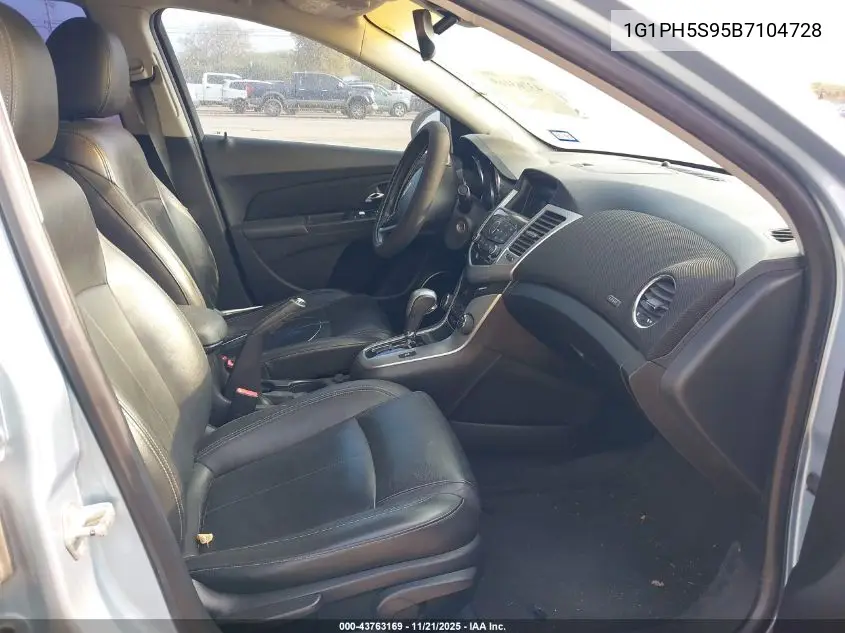 1G1PH5S95B7104728 2011 Chevrolet Cruze Ltz