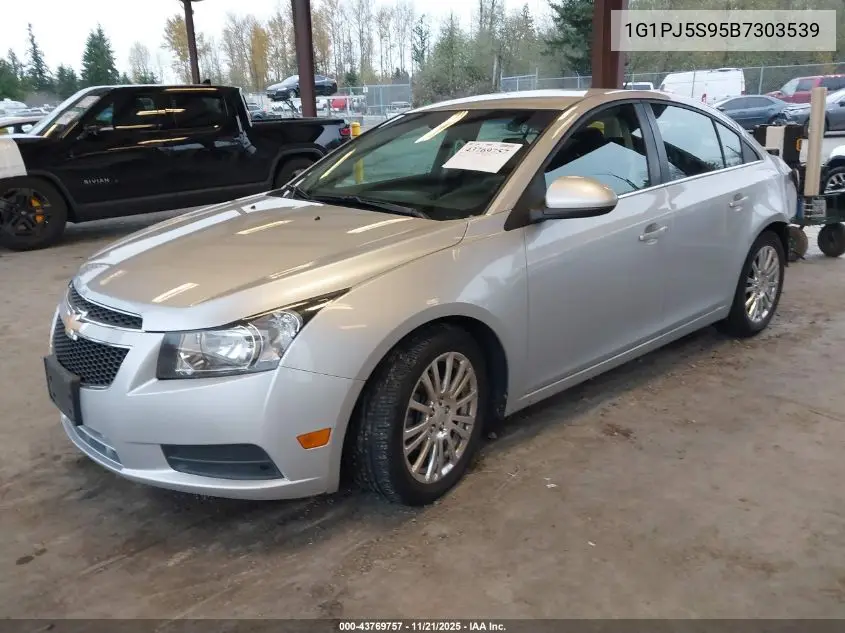 1G1PJ5S95B7303539 2011 Chevrolet Cruze Eco