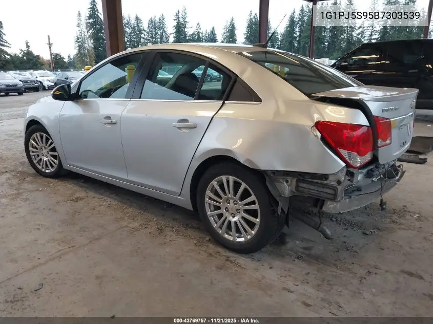 1G1PJ5S95B7303539 2011 Chevrolet Cruze Eco