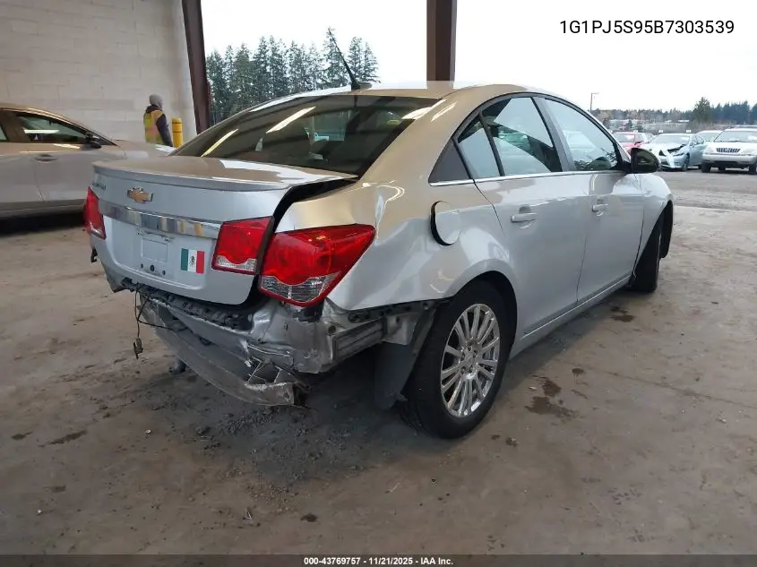 1G1PJ5S95B7303539 2011 Chevrolet Cruze Eco