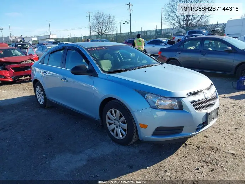 1G1PC5SH2B7144318 2011 Chevrolet Cruze Ls