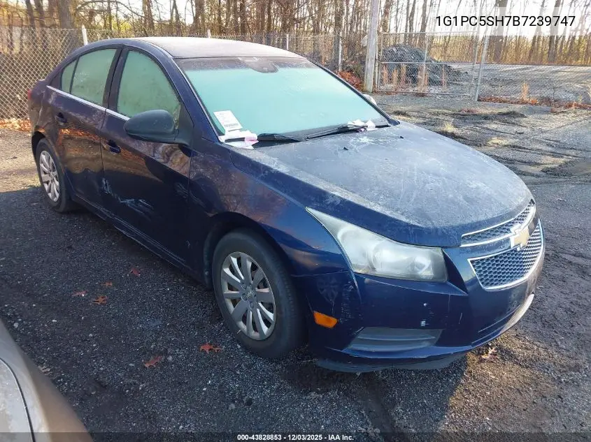 1G1PC5SH7B7239747 2011 Chevrolet Cruze Ls