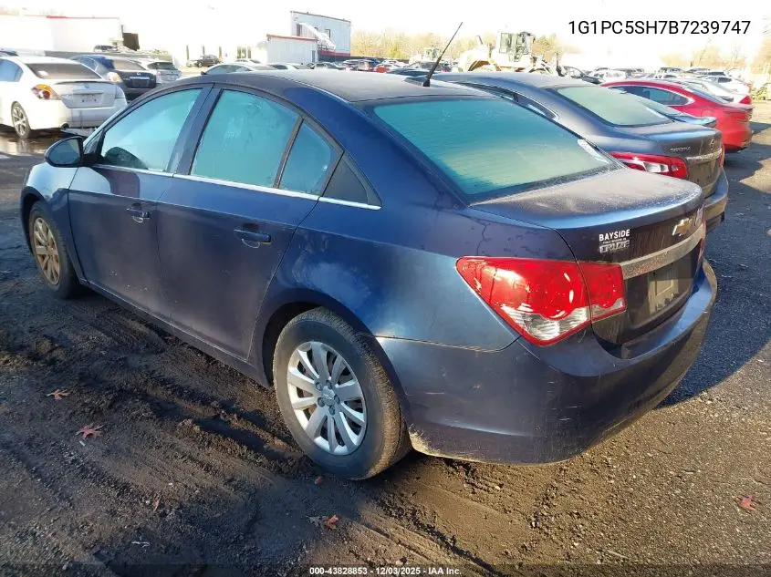 1G1PC5SH7B7239747 2011 Chevrolet Cruze Ls