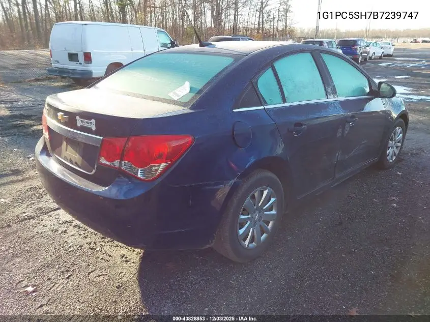 1G1PC5SH7B7239747 2011 Chevrolet Cruze Ls