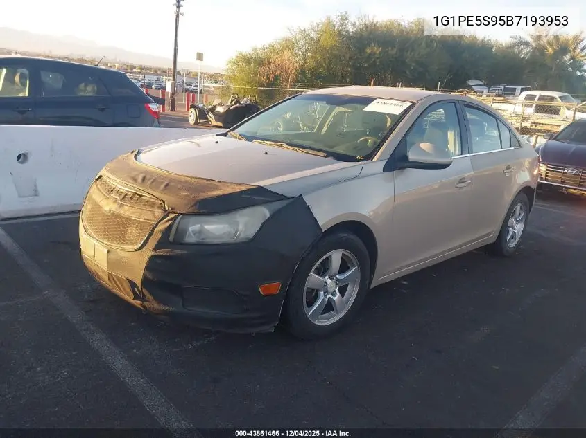 1G1PE5S95B7193953 2011 Chevrolet Cruze Lt