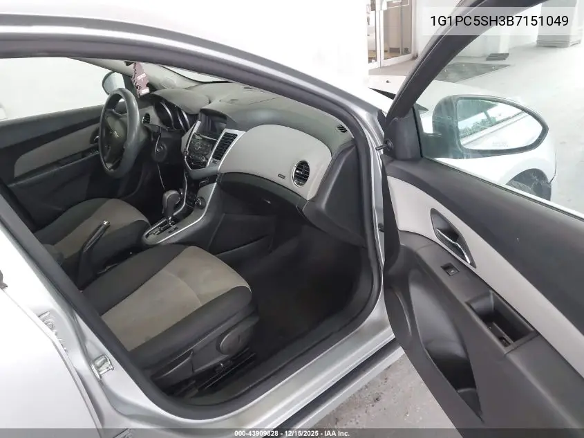 1G1PC5SH3B7151049 2011 Chevrolet Cruze Ls