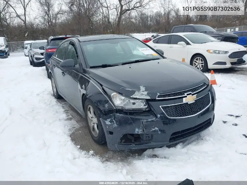 1G1PG5S90B7302636 2011 Chevrolet Cruze 2Lt