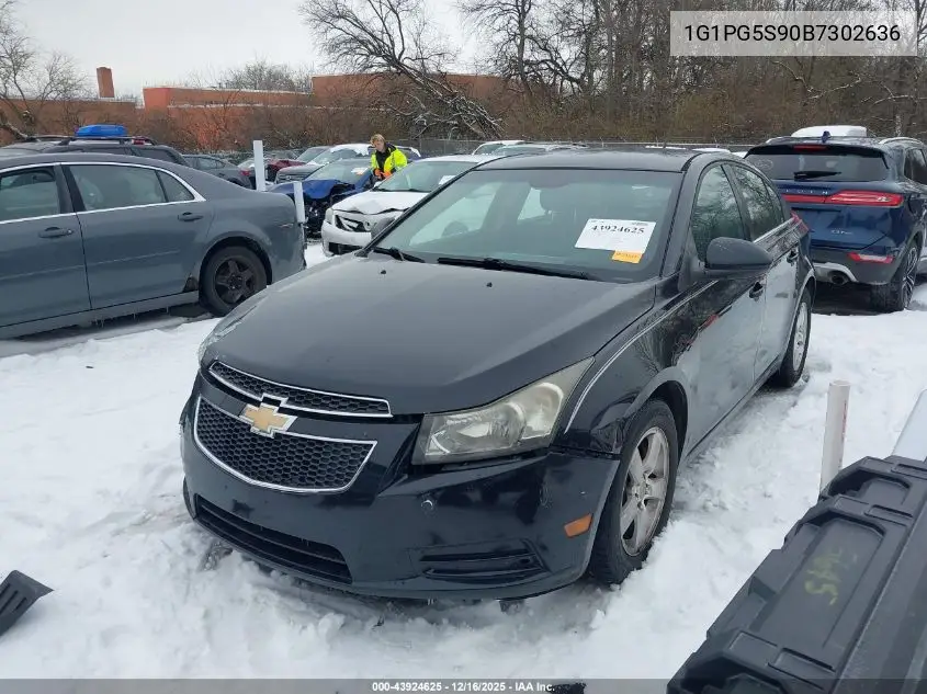 1G1PG5S90B7302636 2011 Chevrolet Cruze 2Lt
