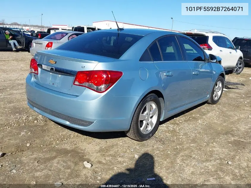 1G1PF5S92B7264071 2011 Chevrolet Cruze 1Lt