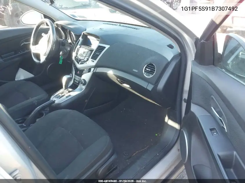 1G1PF5S91B7307492 2011 Chevrolet Cruze 1Lt