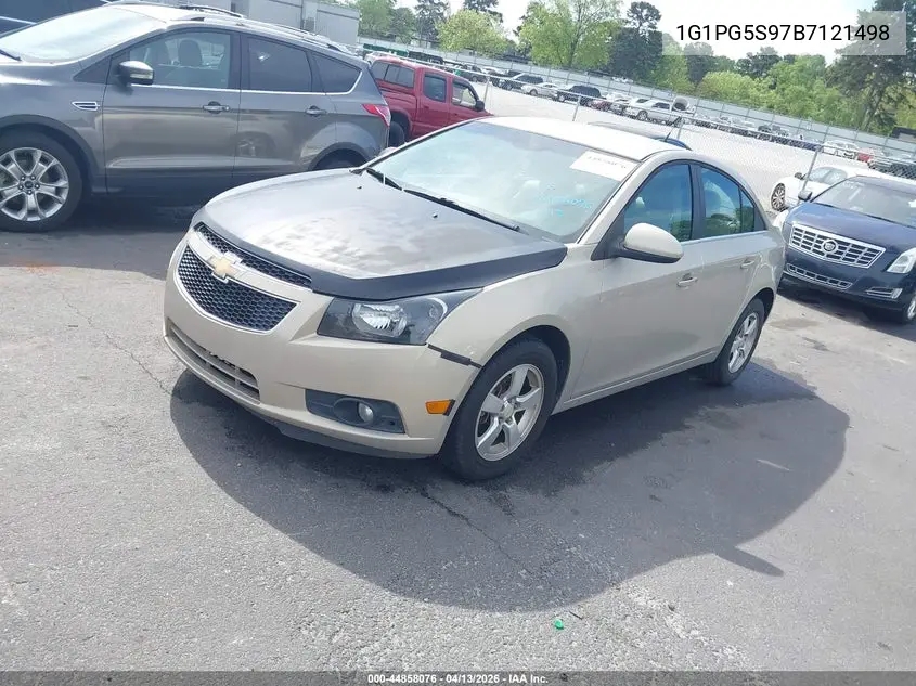 1G1PG5S97B7121498 2011 Chevrolet Cruze 2Lt