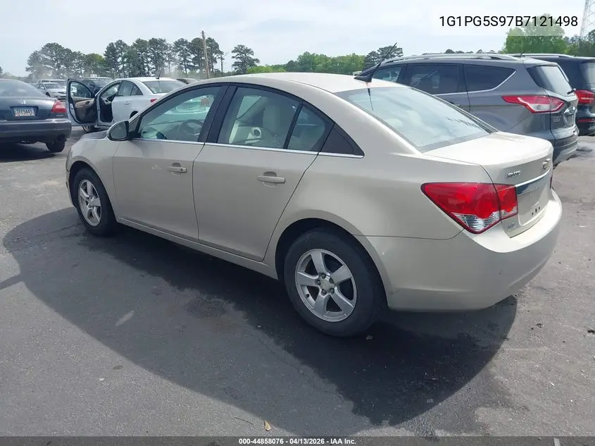 1G1PG5S97B7121498 2011 Chevrolet Cruze 2Lt