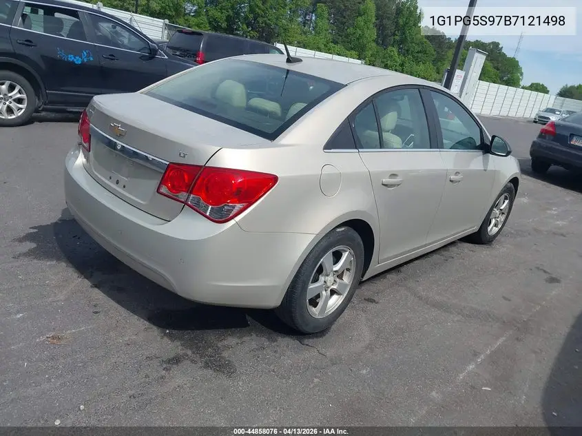 1G1PG5S97B7121498 2011 Chevrolet Cruze 2Lt