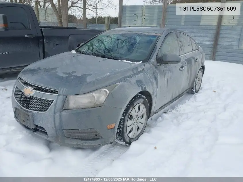 1G1PL5SC5C7361609 2012 Chevrolet Cruze Lt