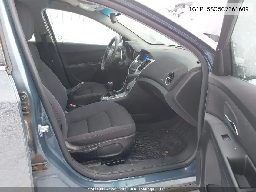 1G1PL5SC5C7361609 2012 Chevrolet Cruze Lt