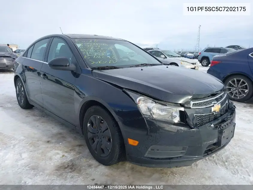 1G1PF5SC5C7202175 2012 Chevrolet Cruze Lt